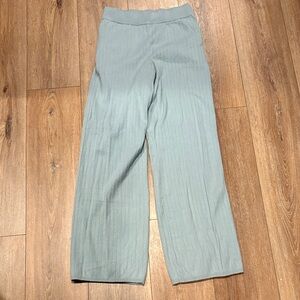 Women’s Abercrombie medium knit teal ribbed pants